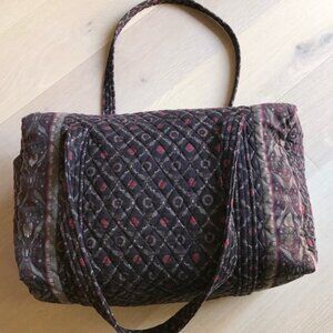 Vintage Vera Bradley Retired Rare Small Laurel Duffel Bag